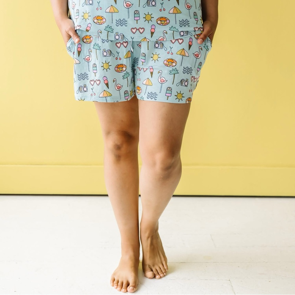 Little Sleepies Pajama Short Pool Party